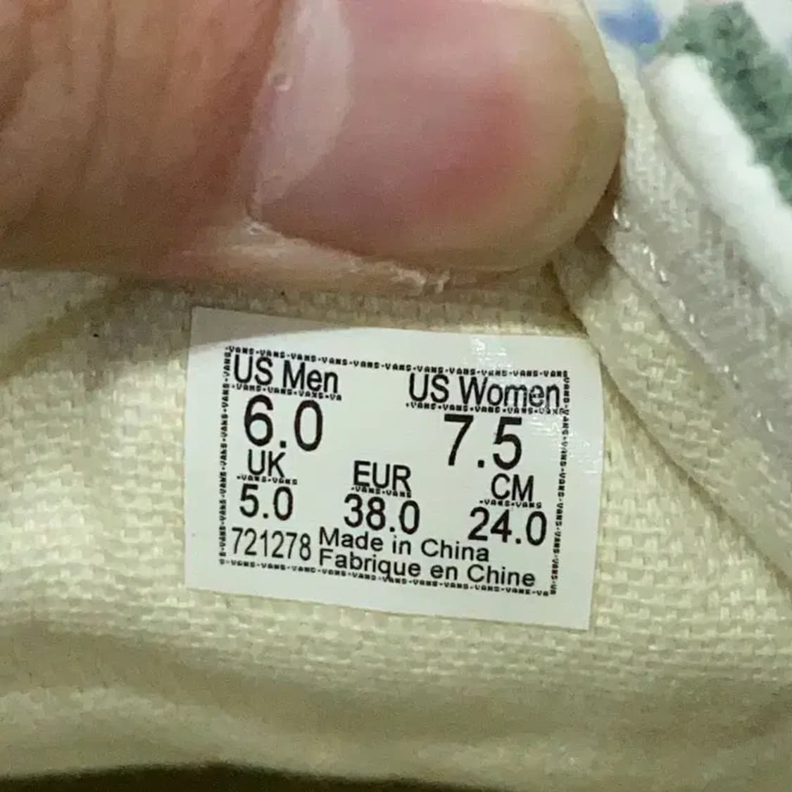 반스 올드스쿨 스웨이드 그린 스니커즈 240 E00077 상품이미지5