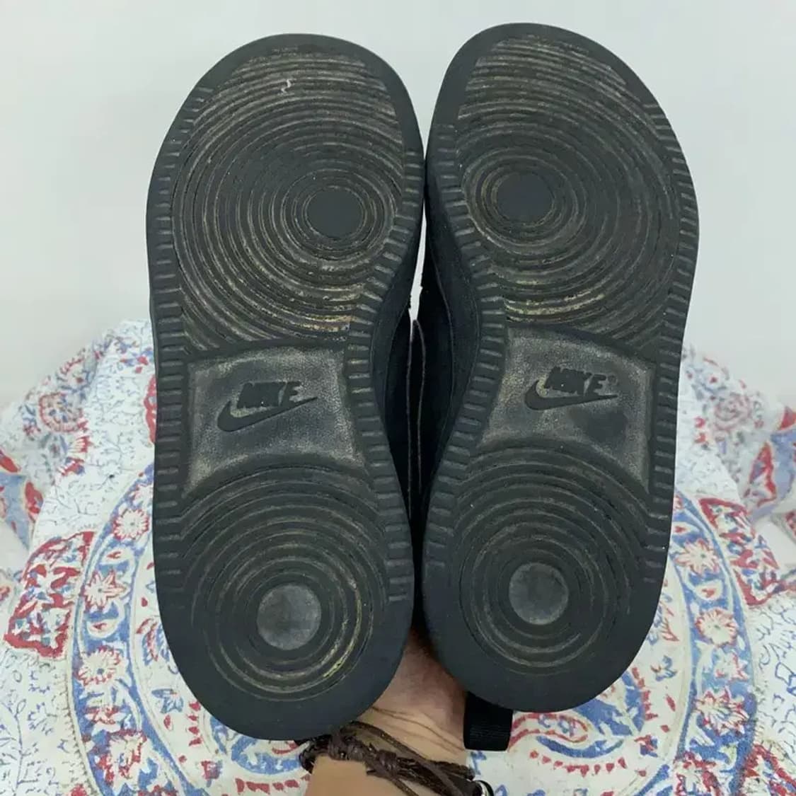 나이키 코트 버로우 트리플 블랙 스니커즈 240 E00090 상품이미지4