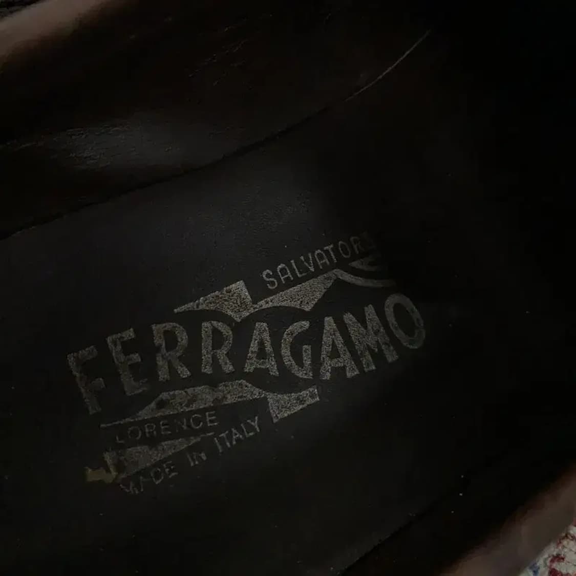 살바토레페레가모 스트랩 남성 정장구두 로퍼 8.5 E00100 상품이미지5