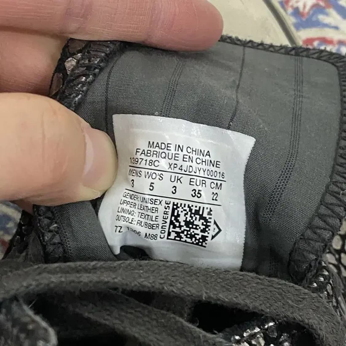 컨버스 존바바토스 척테일러 올스타 더블 집 운동화 220 E00115 상품이미지5