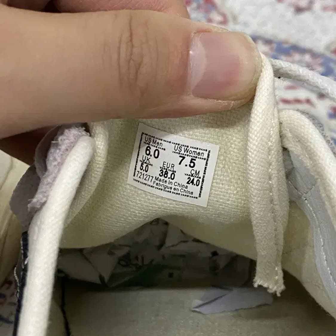 반스 올드스쿨 스니커즈 운동화 240 E00118 상품이미지4