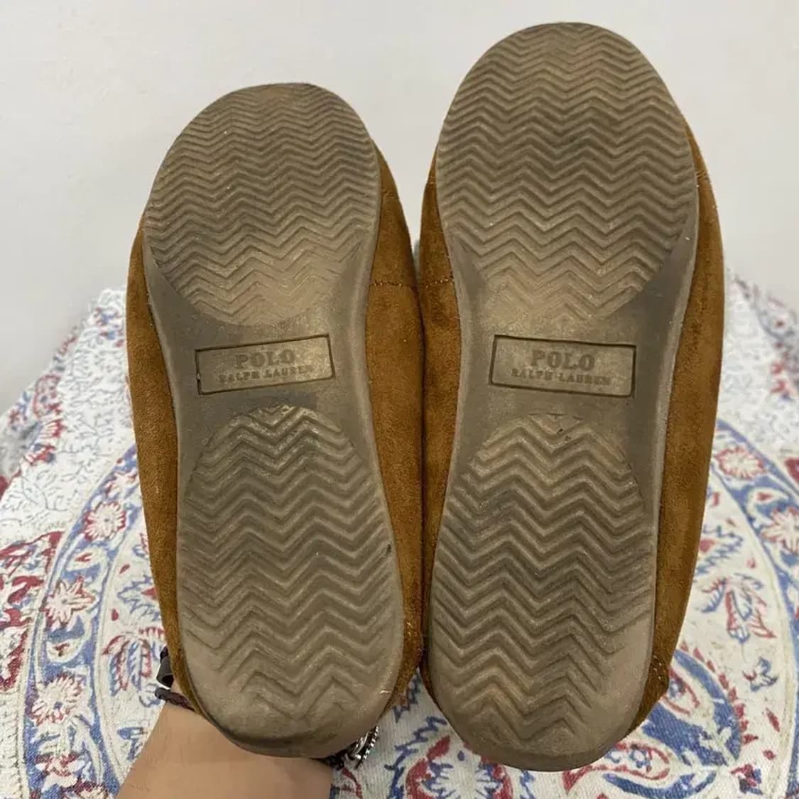 폴로 랄프로렌 털 모카신 슬립온 230 E00124 상품이미지4