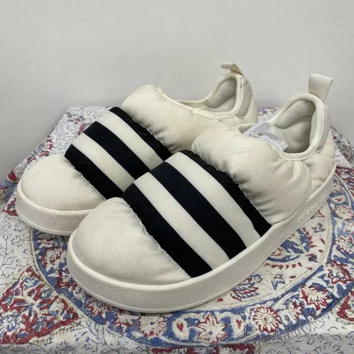 아디다스 퍼피렛 오프 화이트 겨울 신발 265 E00128 상품이미지1