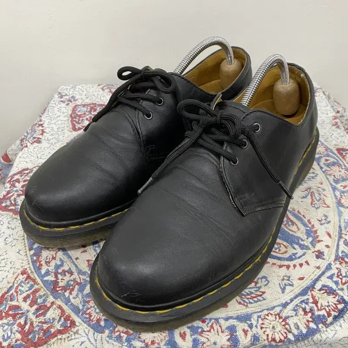 닥터마틴 3홀 블랙 AW004 더비슈즈 구두 UK7 E00132 상품이미지1