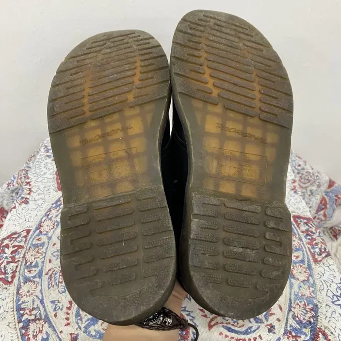 닥터마틴 3홀 블랙 AW004 더비슈즈 구두 UK7 E00132 상품이미지4