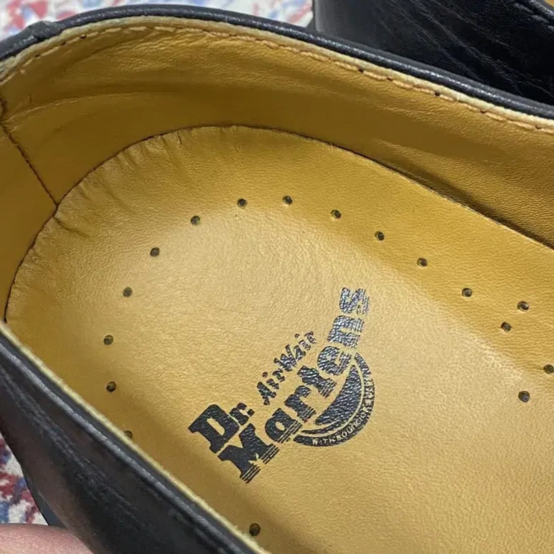 닥터마틴 3홀 블랙 AW004 더비슈즈 구두 UK7 E00132 상품이미지6