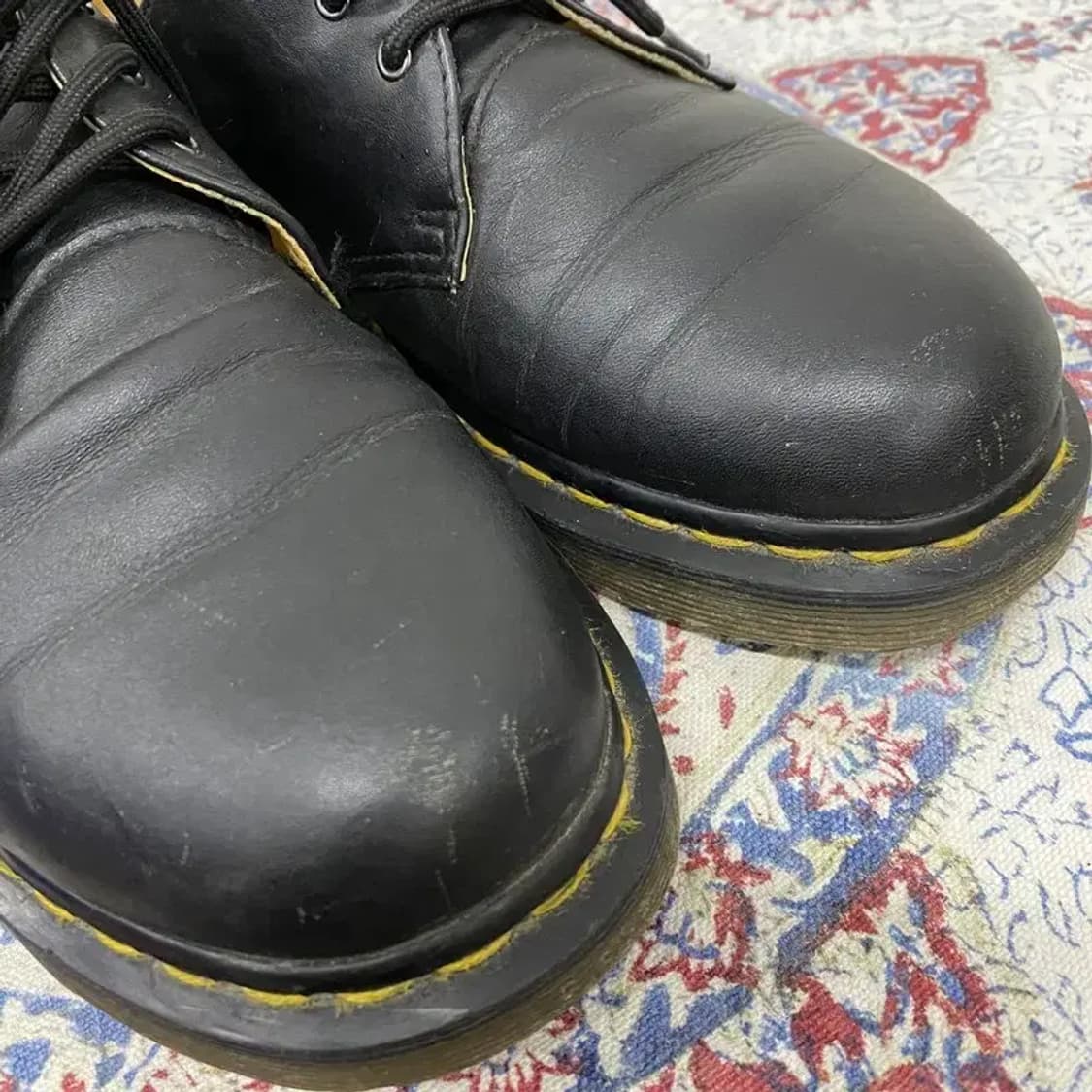 닥터마틴 3홀 블랙 AW004 더비슈즈 구두 UK7 E00132 상품이미지7