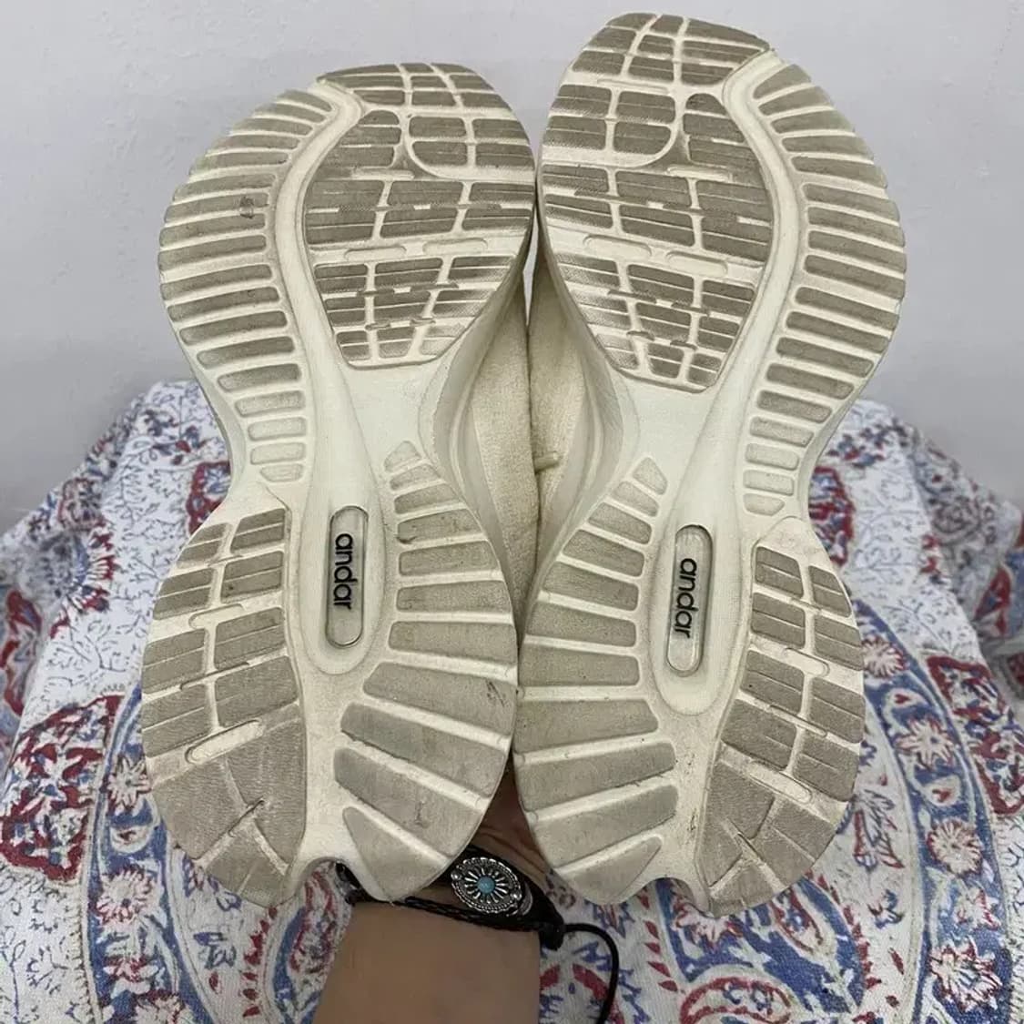 안다르 트리플 에어니트 아이보리 운동화 230 E00131 상품이미지4