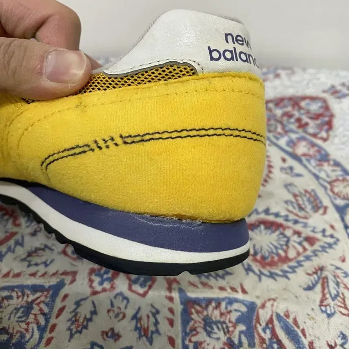 뉴발란스 373 옐로우 스니커즈 운동화 240 E00136 상품이미지6