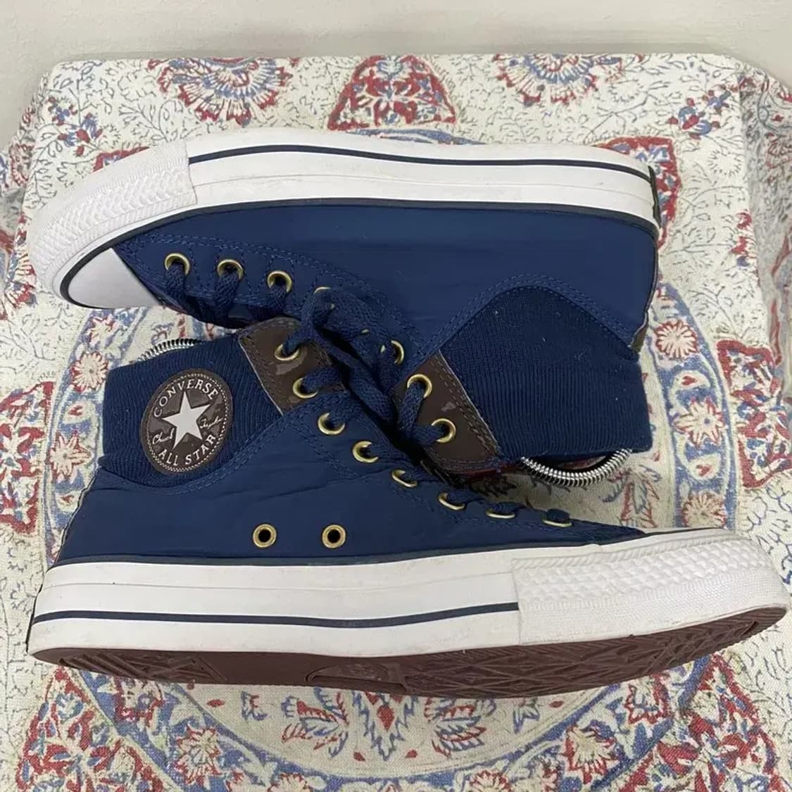 컨버스 척테일러 하이 집업 스니커즈 운동화 270 E00142 상품이미지3