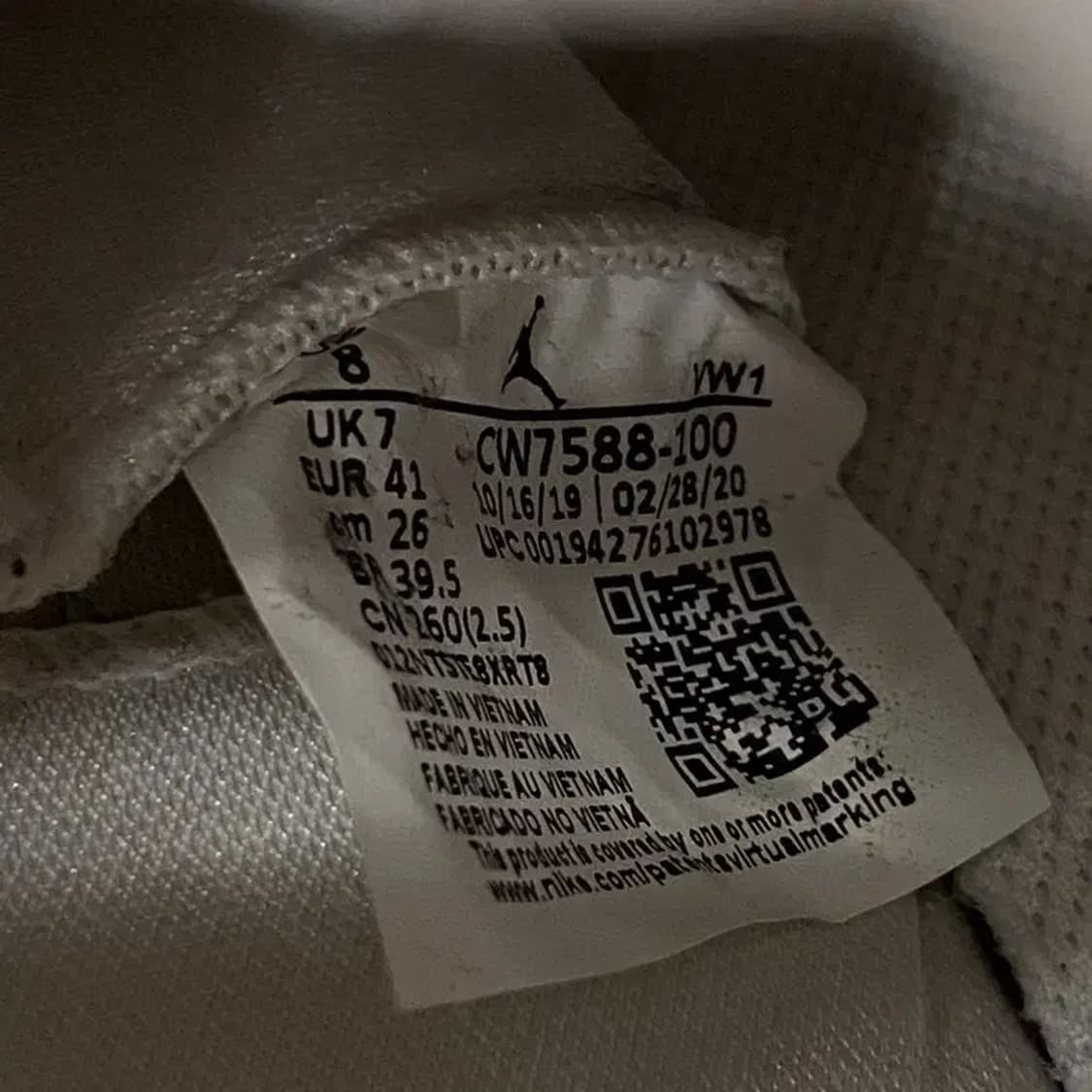 나이키 에어 조던 에어로 스페이스 720 스니커즈 260 E00147 상품이미지5