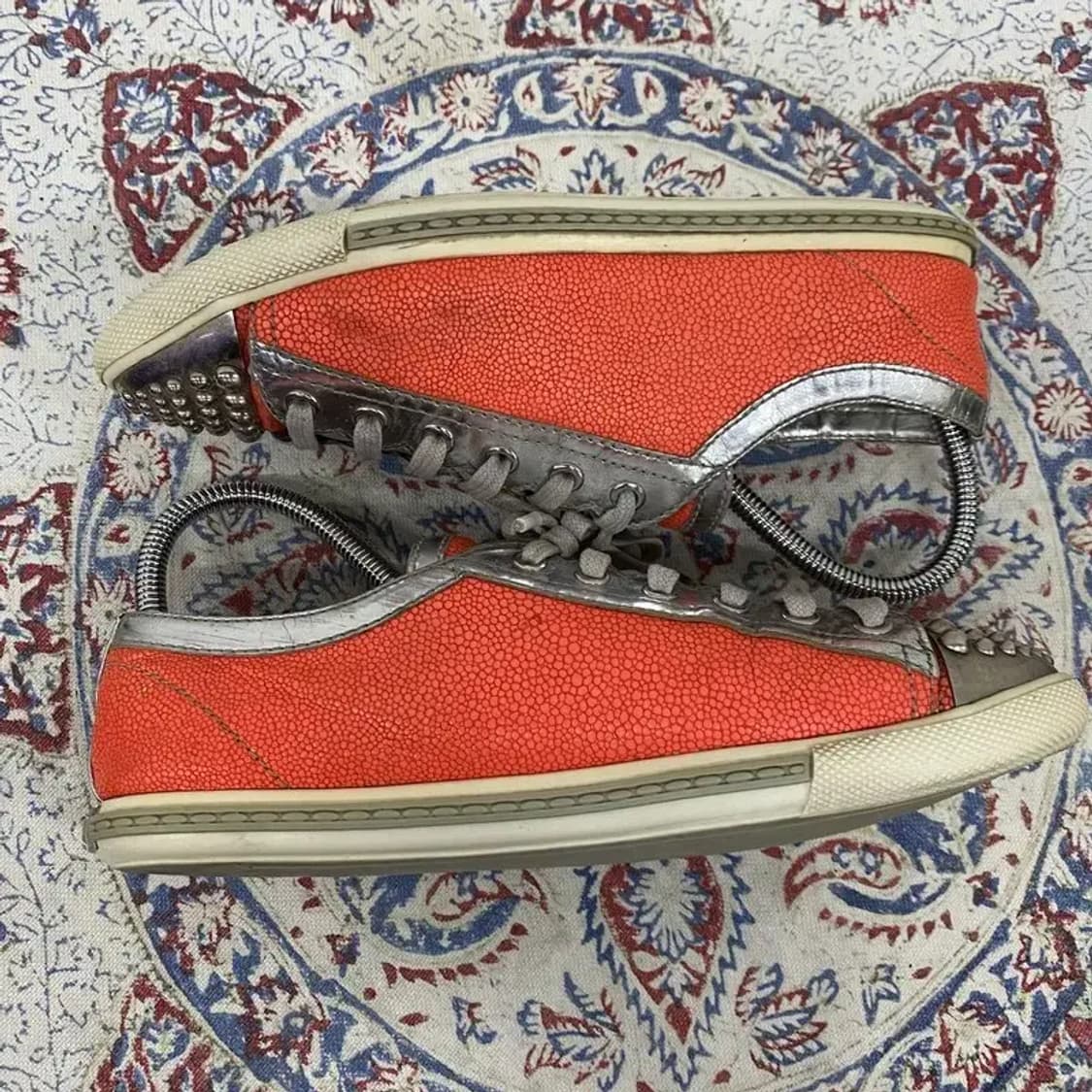 미우미우 클리터 로우탑 여성 스니커즈 35.5 E00156 상품이미지3