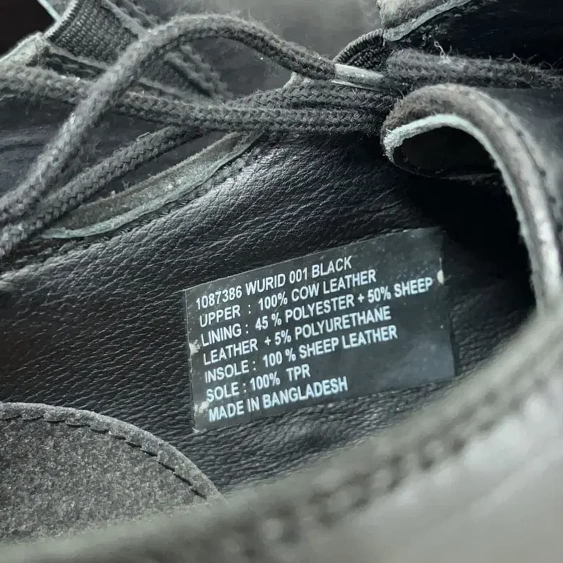 ALDO 알도 블랙 로퍼 남자 구두 UK10 E00163 상품이미지5