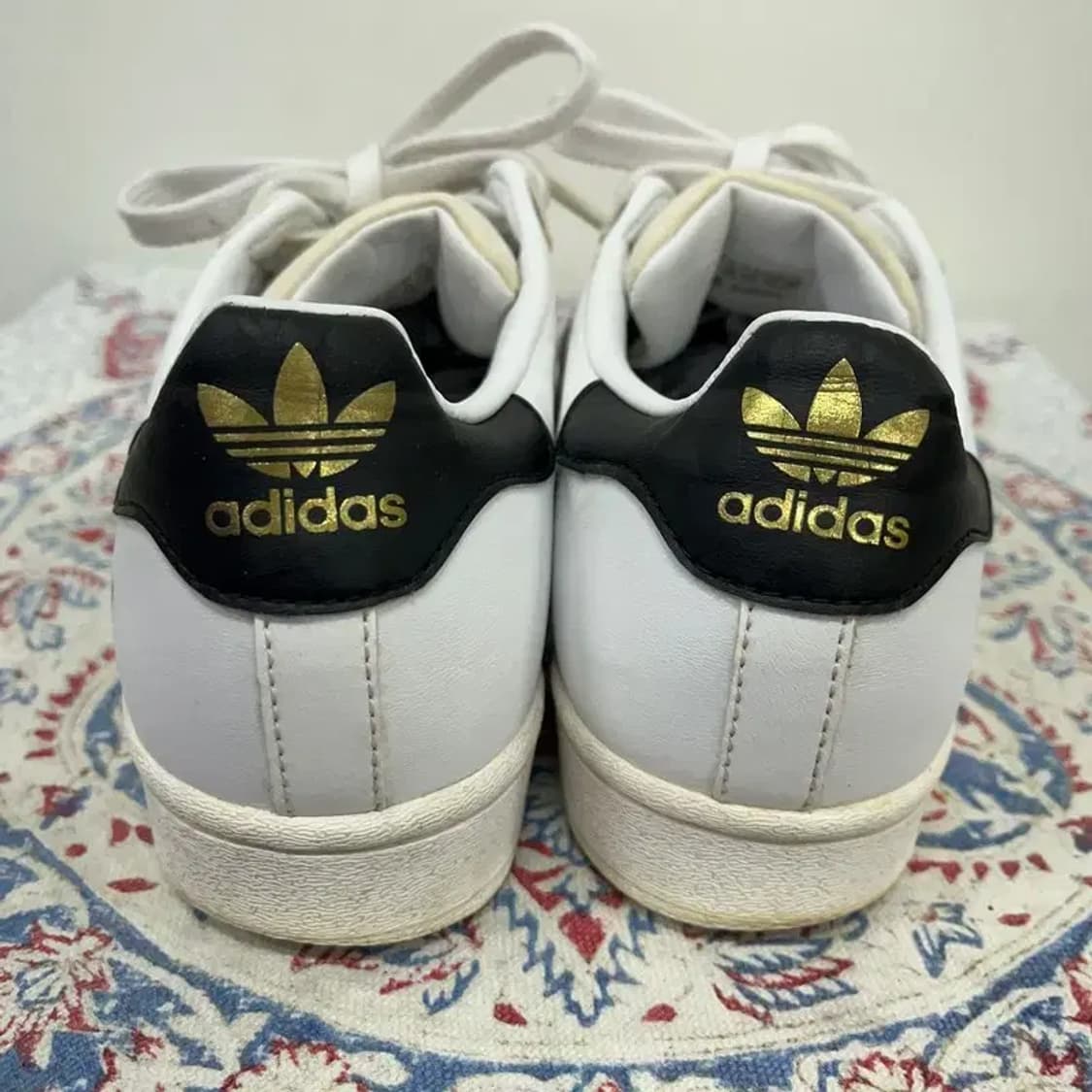 아디다스 슈퍼스타 트레포일 화이트 스니커즈 230 E00170 상품이미지2