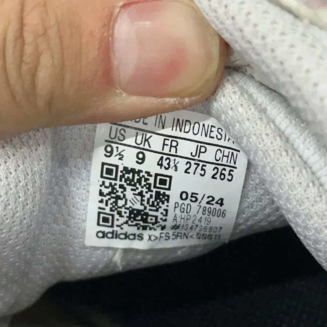 아디다스 갤럭시 6 런닝화 운동화 275 E00177 상품이미지5