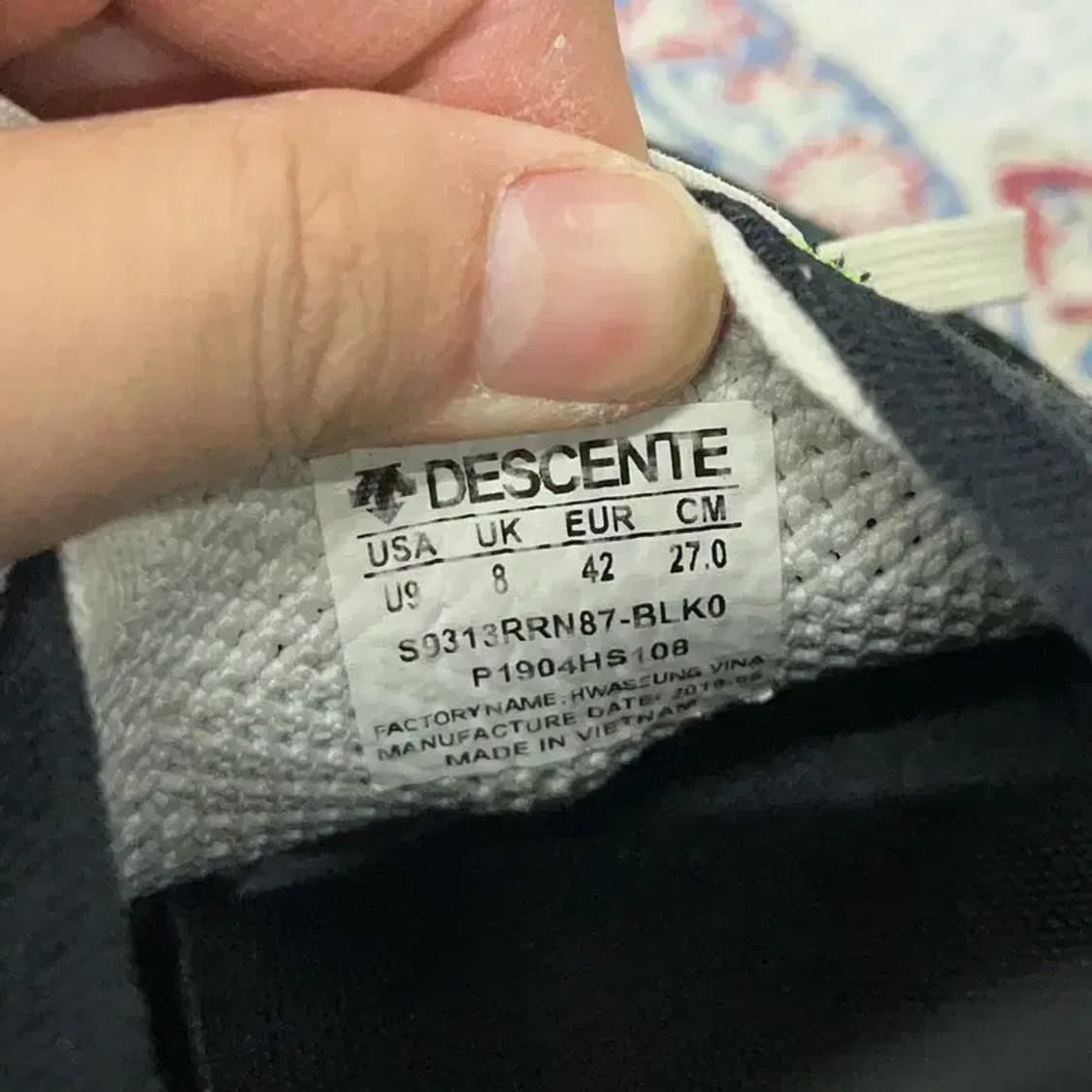 데상트 에너자이트 윙 런닝화 운동화 270 E00178 상품이미지5