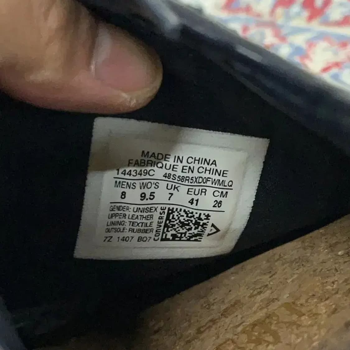 컨버스 잭퍼셀 버니시드 레더 스니커즈 260 E00183 상품이미지5