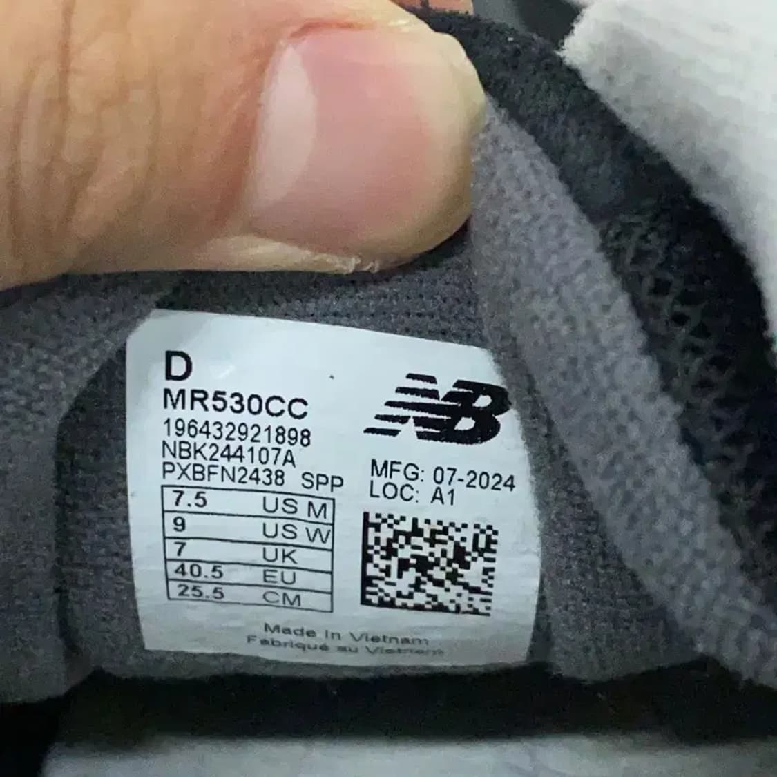 뉴발란스 530 스니커즈 운동화 255 E00189 상품이미지5