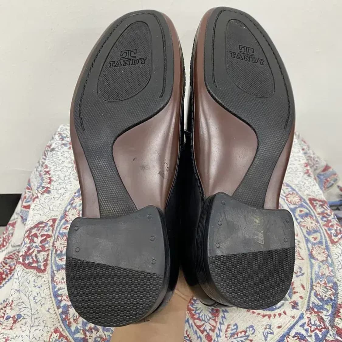 탠디 블랙 로퍼 남자 정장 구두 265 E00199 상품이미지4