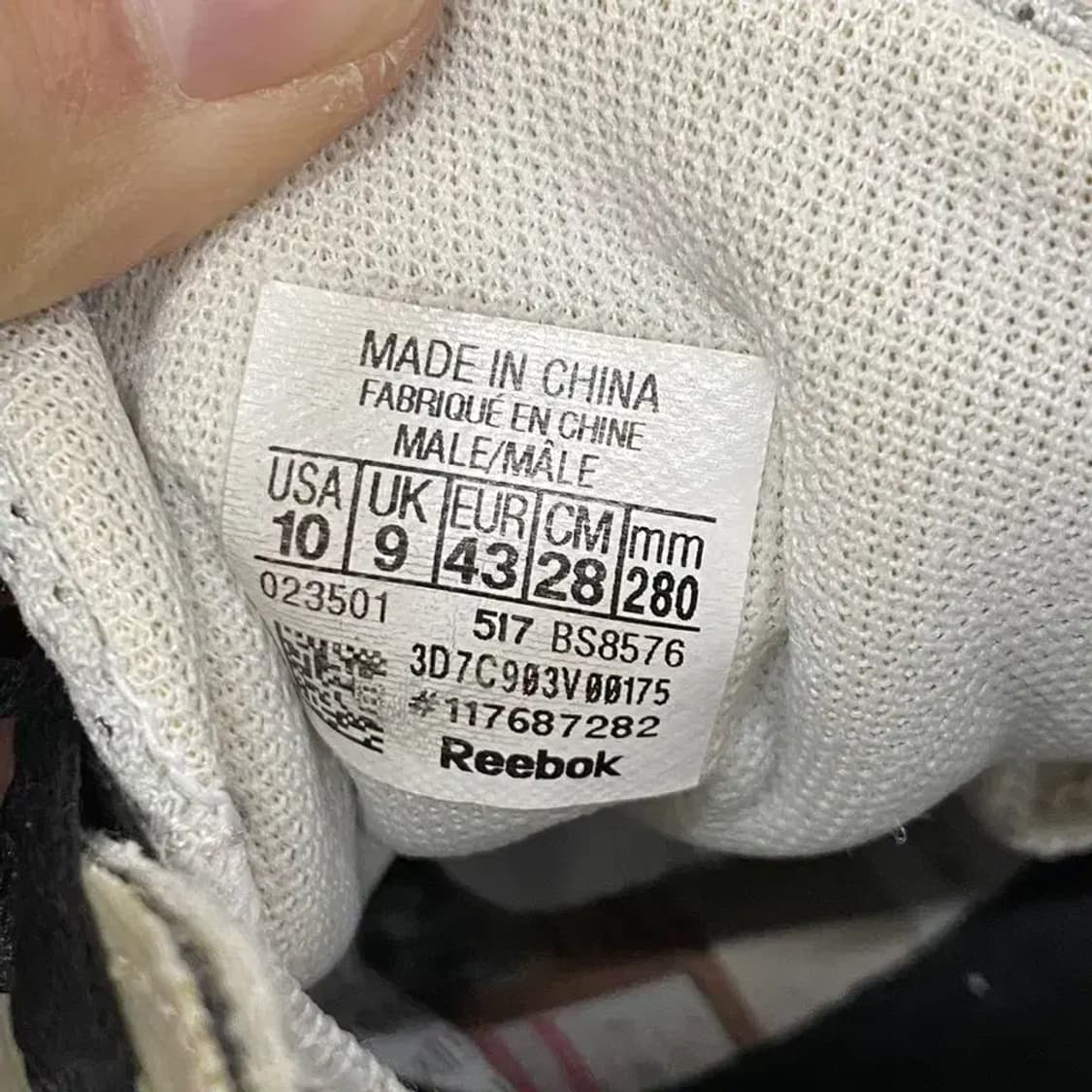 리복 프린트 스무스클립 런닝화 운동화 280 E00203 상품이미지5