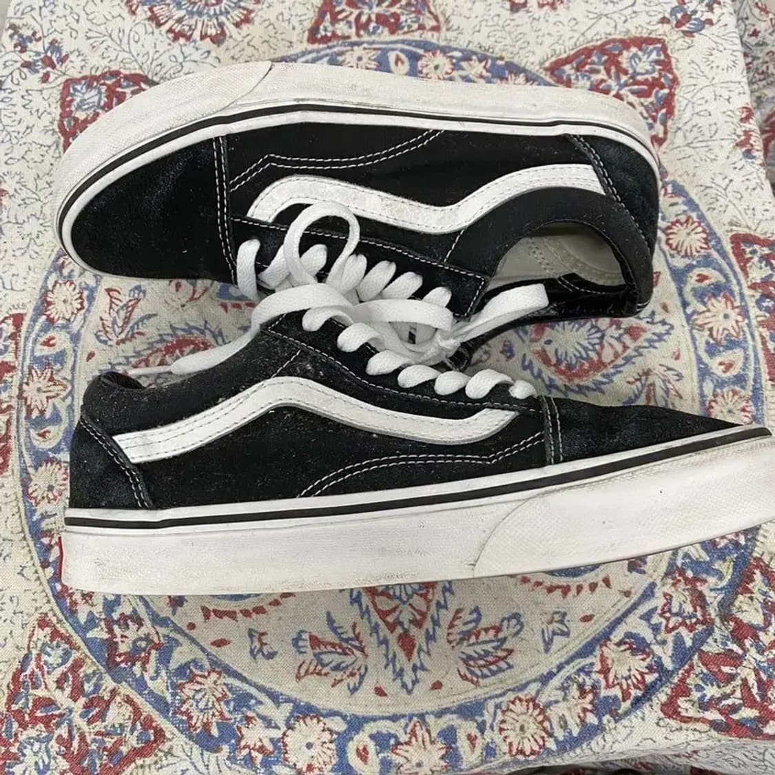 반스 올드스쿨 블랙 스니커즈 신발 240 E00205 상품이미지3