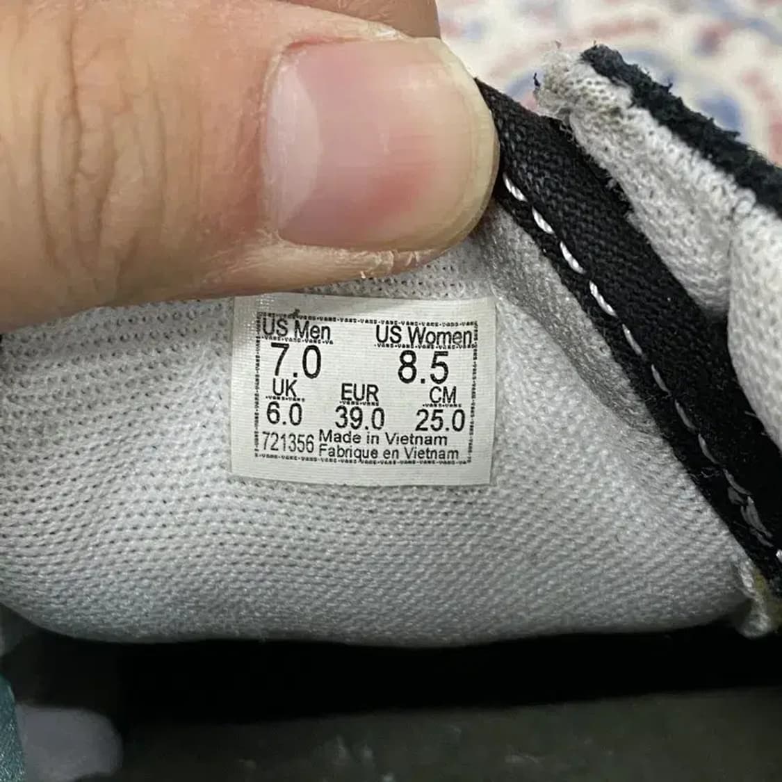 반스 컴피쿠시 스니커즈 신발 250 E00207 상품이미지5