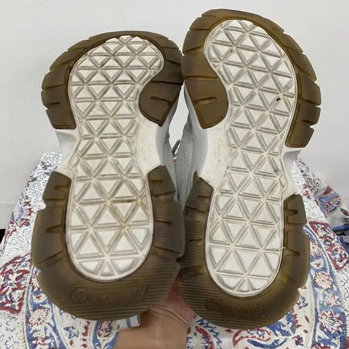 디스커버리 어글리슈즈 그레이 스니커즈 운동화 235 E00208 상품이미지4