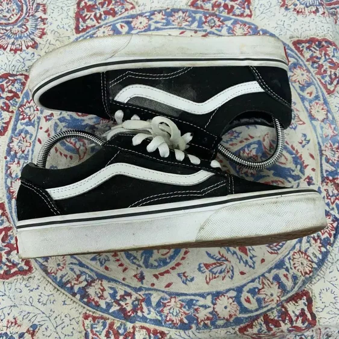 반스 올드스쿨 블랙 스니커즈 신발 225 E00214 상품이미지3