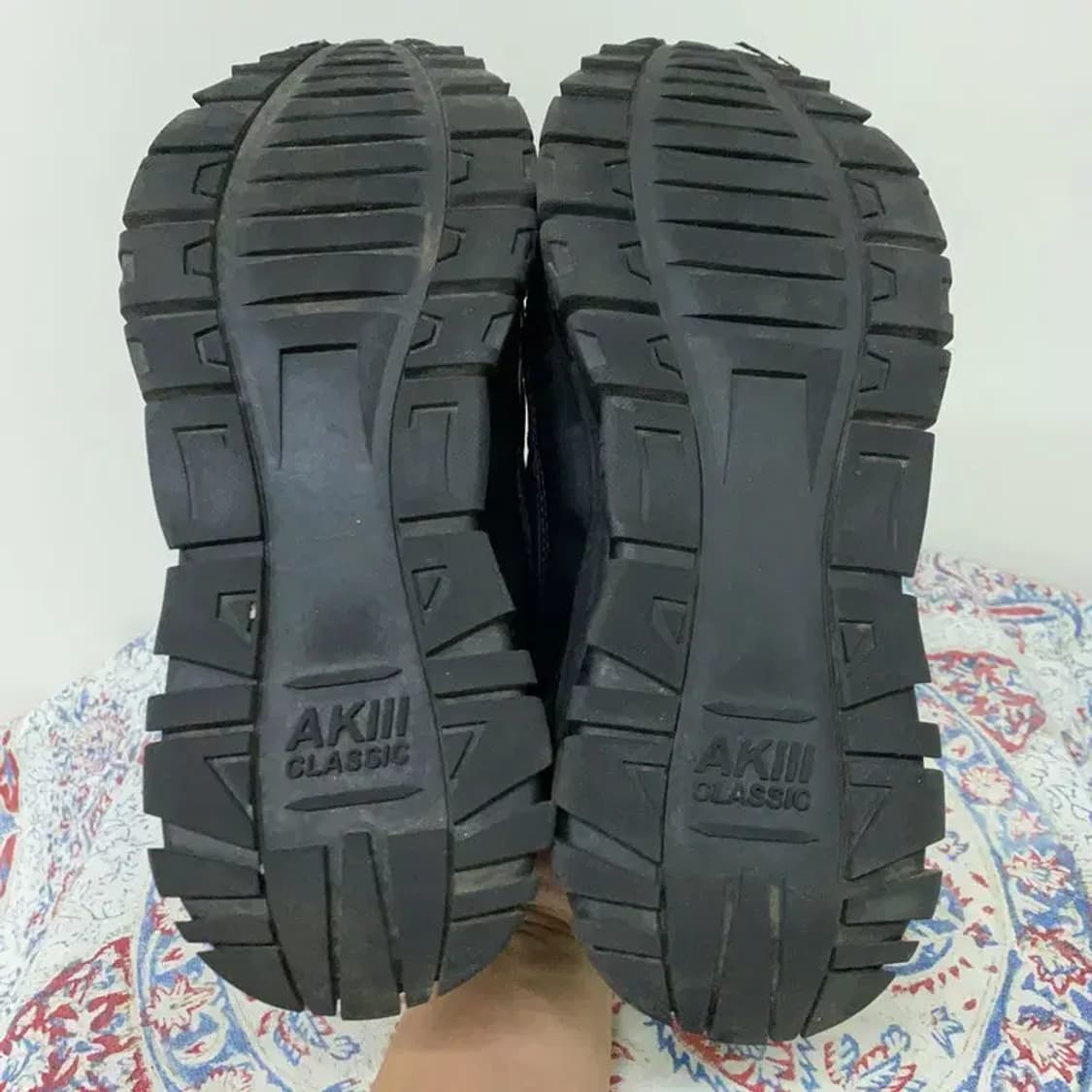 아키클래식 블랙 스니커즈 운동화 250 E00219 상품이미지4