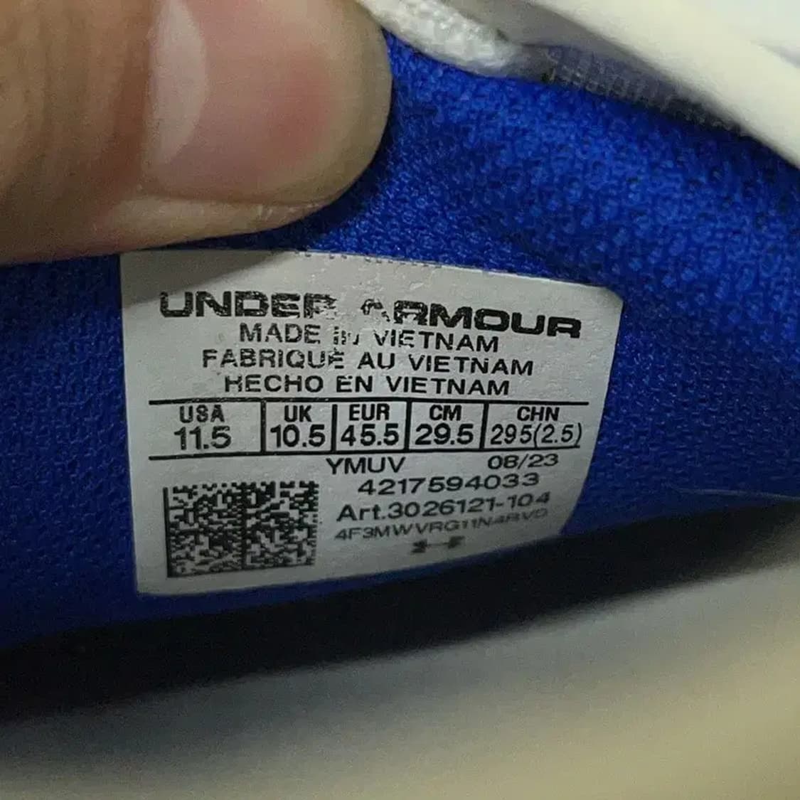 언더아머 호버 소닉 6 런닝화 운동화 295 E00229 상품이미지5