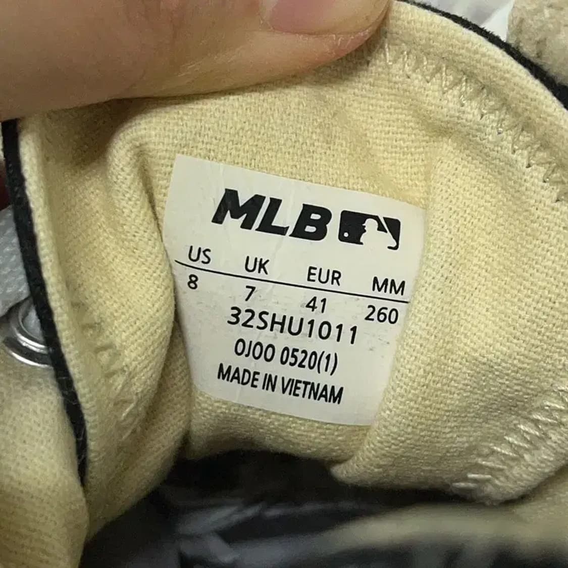 MLB 청키 하이 뉴욕양키스 스니커즈 운동화 260 E00231 상품이미지5