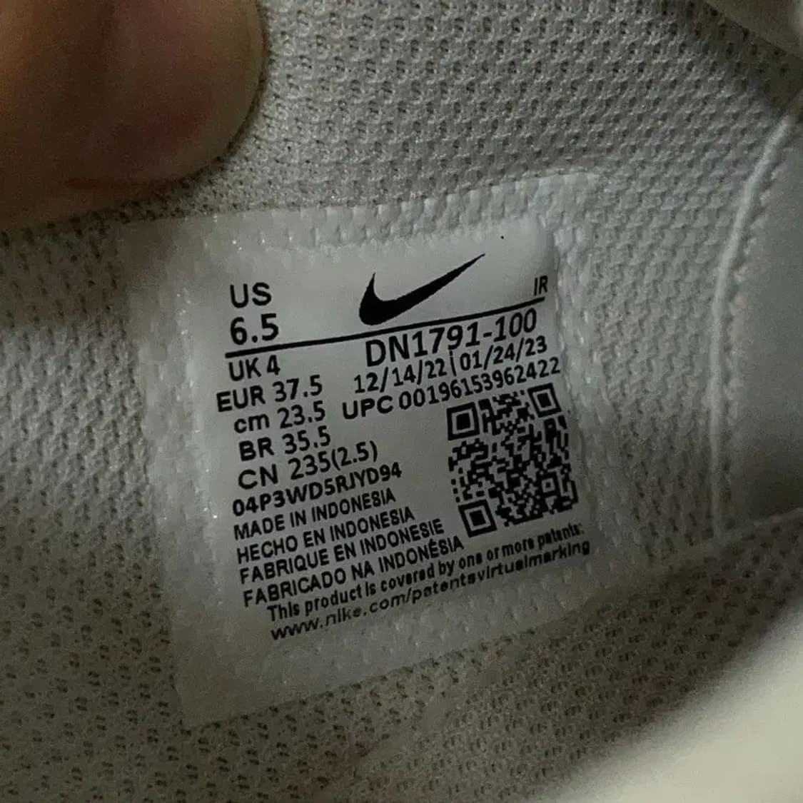 나이키 코르테즈 스니커즈 운동화 235 E00233 상품이미지5