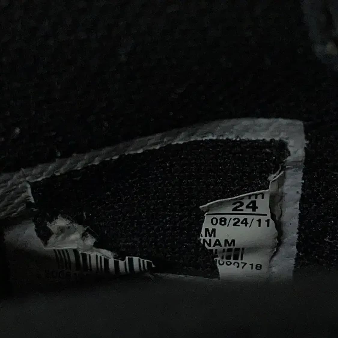 나이키 에어포스 1 미드 올블랙 스니커즈 운동화 240 E00235 상품이미지5