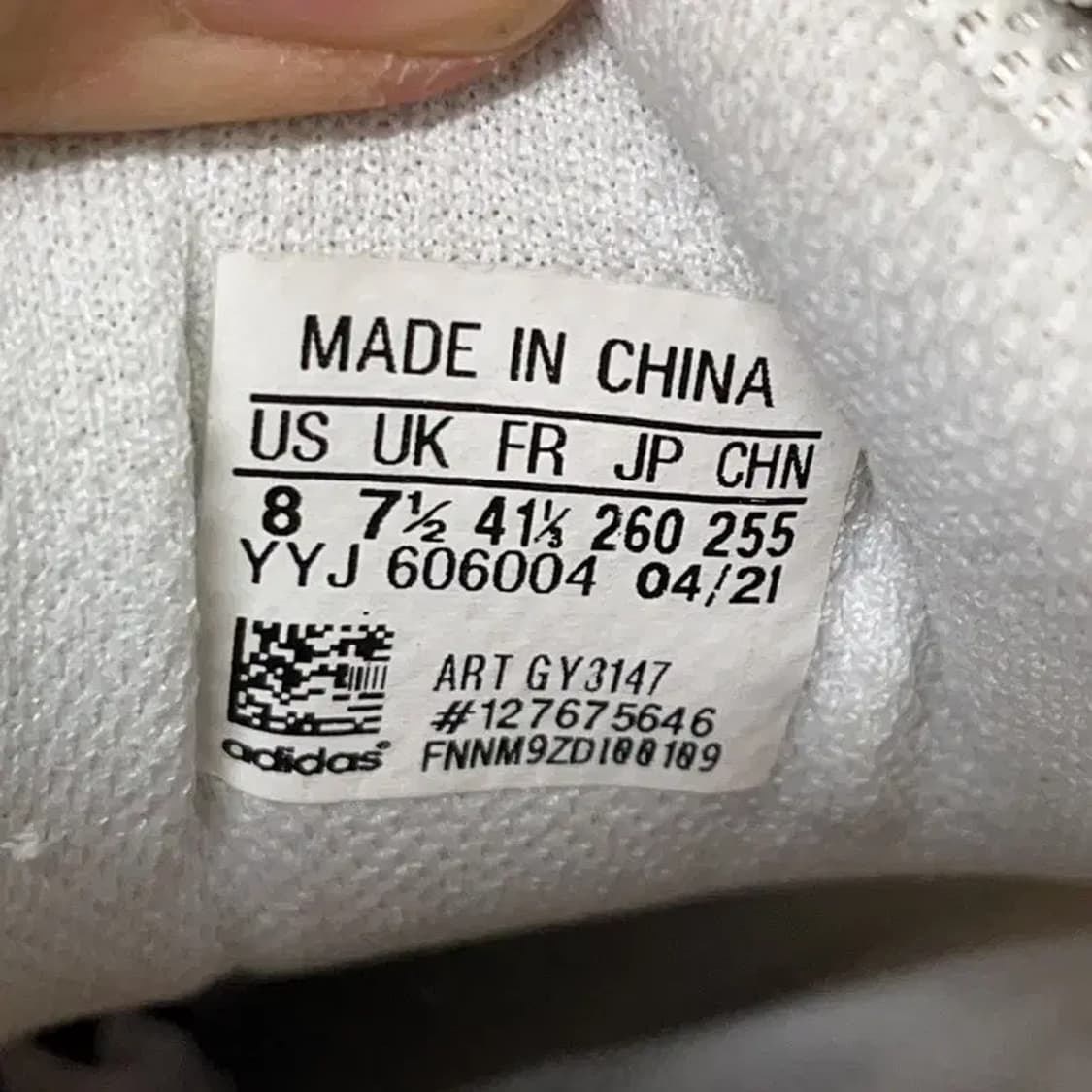 아디다스 스피리테인 2000 런닝화 운동화 260 E00238 상품이미지5