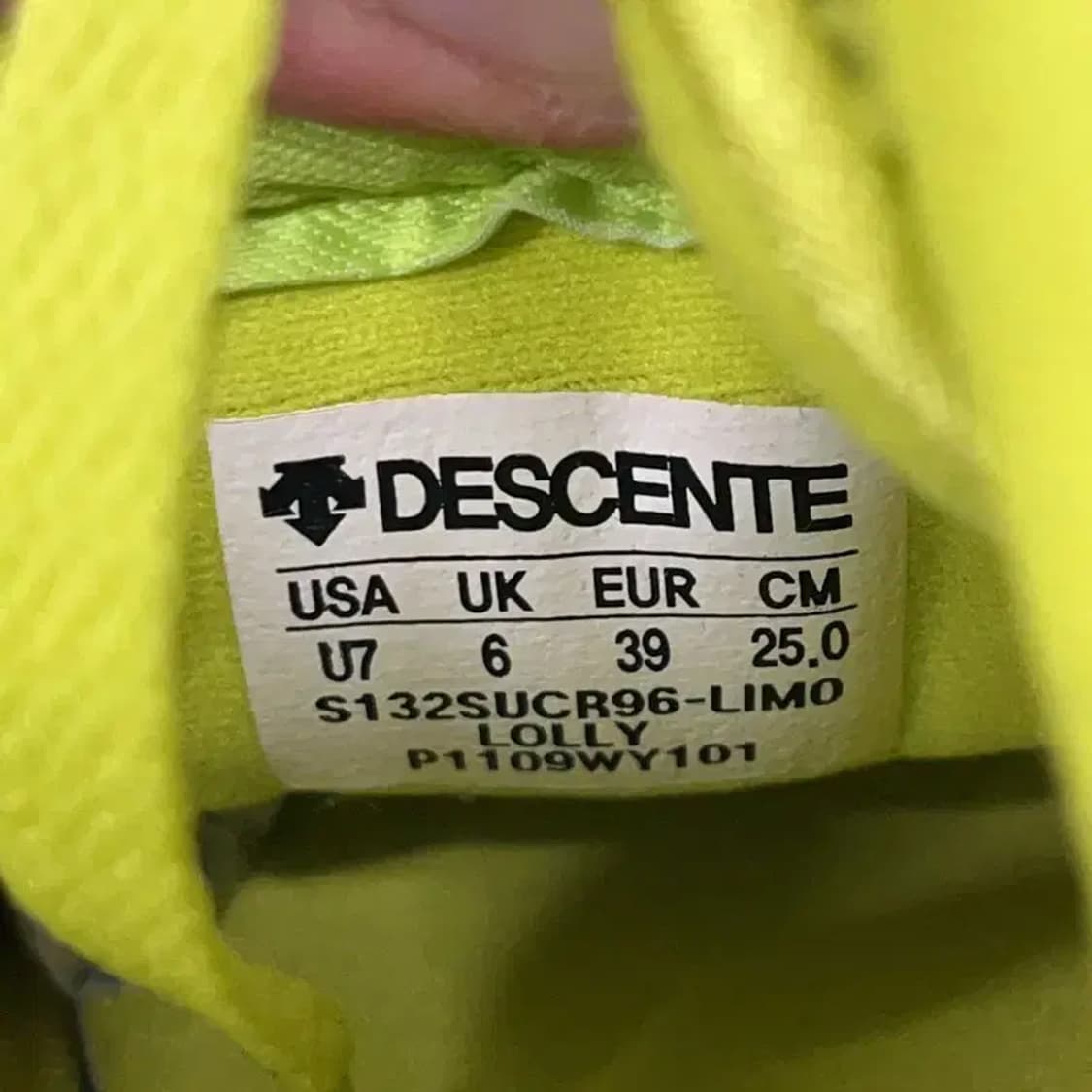 데상트 롤리 스니커즈 운동화 250 E00239 상품이미지5