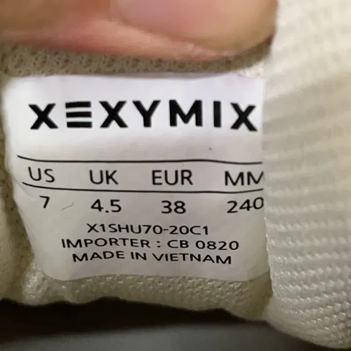 젝시믹스 어글리슈즈 운동화 240 E00241 상품이미지5