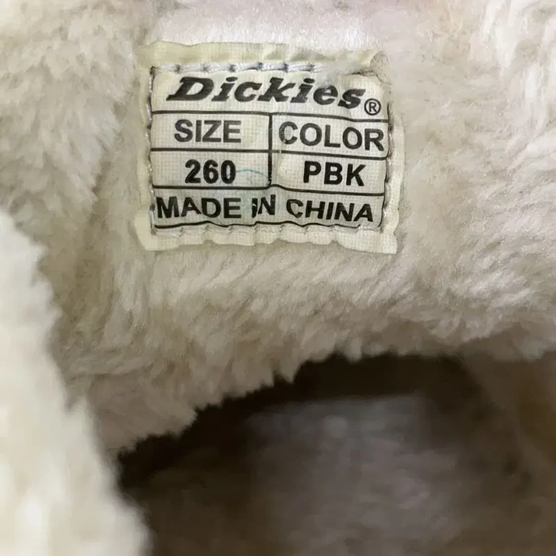 디키즈 116 안타티카 털신발 방한화 겨울신발 260 E00267 상품이미지5