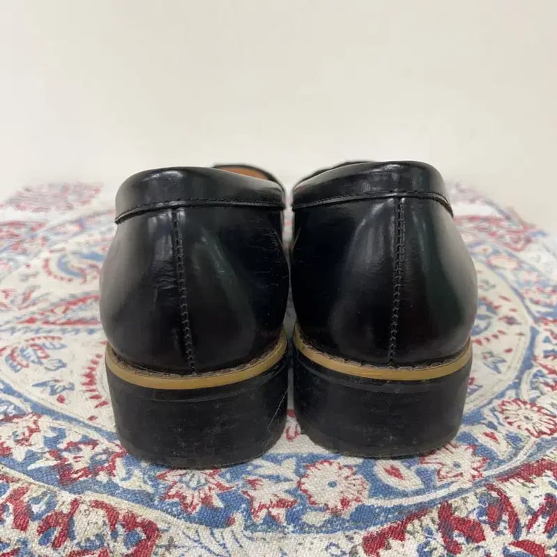 엘칸토 블랙 테슬 로퍼 정장 구두 250 E00276 상품이미지2