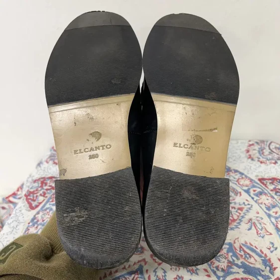 엘칸토 블랙 테슬 로퍼 정장 구두 250 E00276 상품이미지4