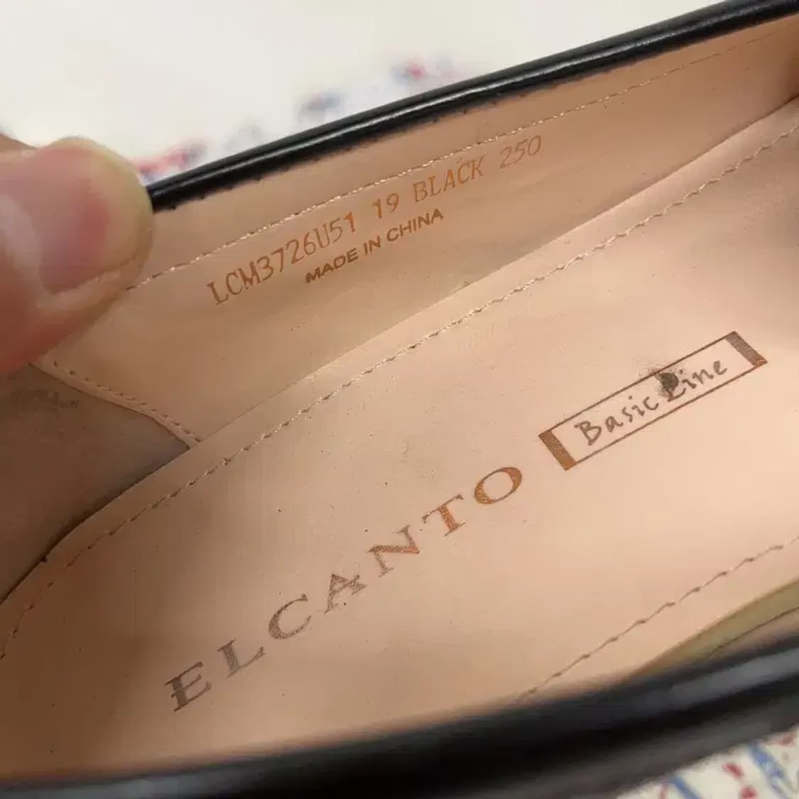 엘칸토 블랙 테슬 로퍼 정장 구두 250 E00276 상품이미지5