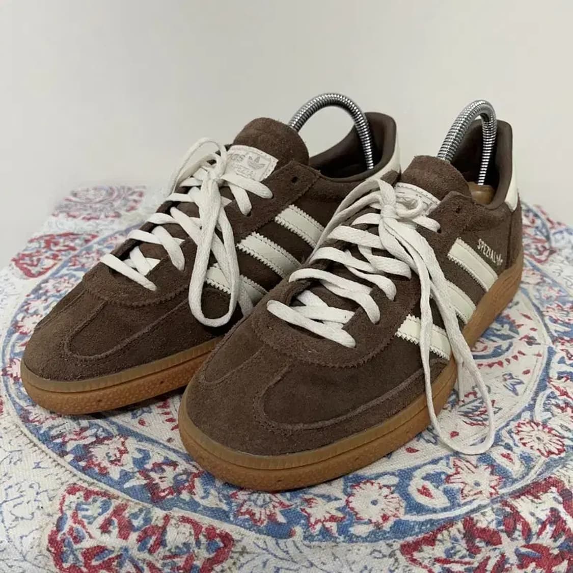 아디다스 핸드볼 스페지알 브라운 스니커즈 신발 235 E00255 상품이미지1