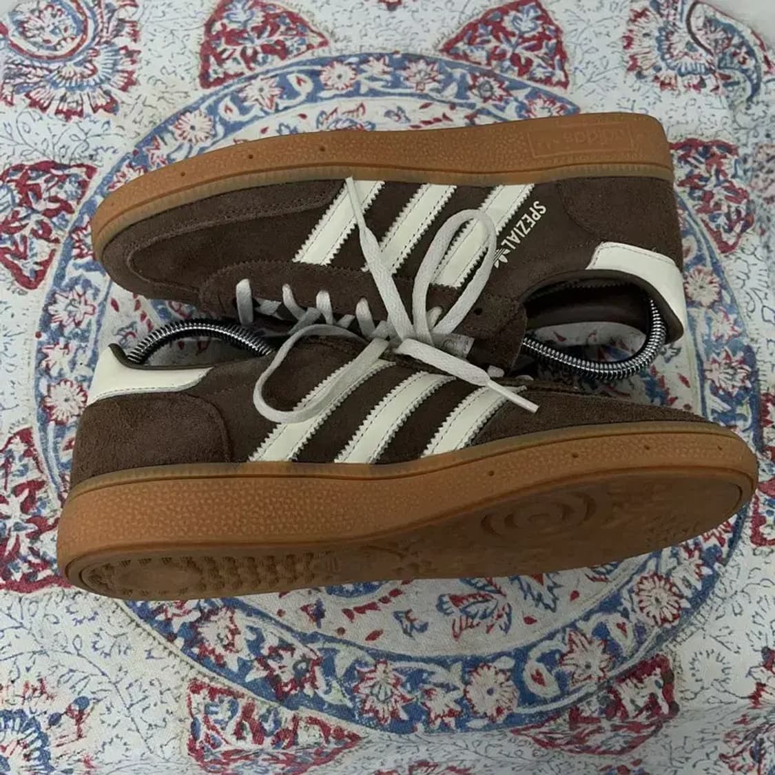 아디다스 핸드볼 스페지알 브라운 스니커즈 신발 235 E00255 상품이미지3