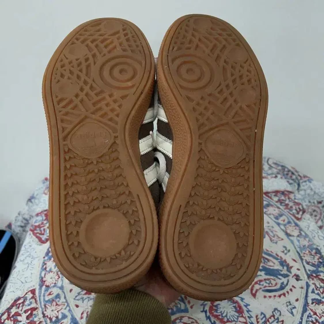 아디다스 핸드볼 스페지알 브라운 스니커즈 신발 235 E00255 상품이미지4