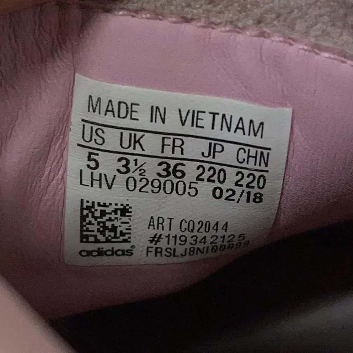 아디다스 에버린 스니커즈 핑크 신발 220 E00257 상품이미지5