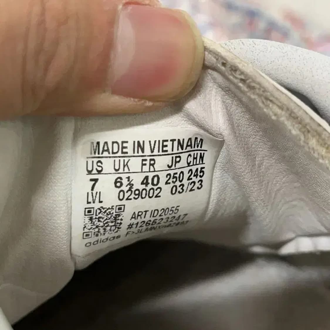 아디다스 삼바 OG 코어 화이트 헤일로 블루 스니커즈 250 E00277 상품이미지5