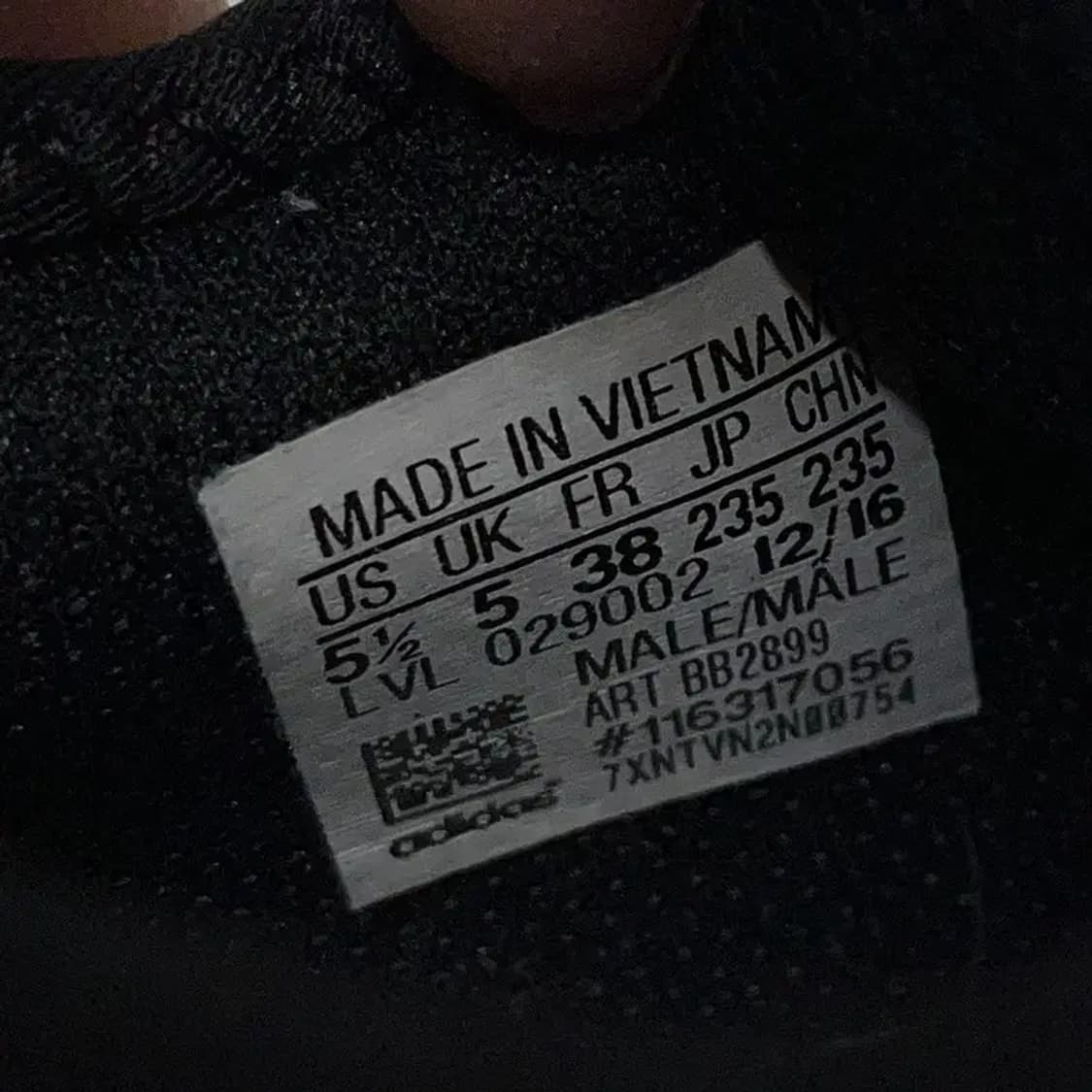 아디다스 X PLR 블랙화이트 런닝화 운동화 235 E00279 상품이미지5