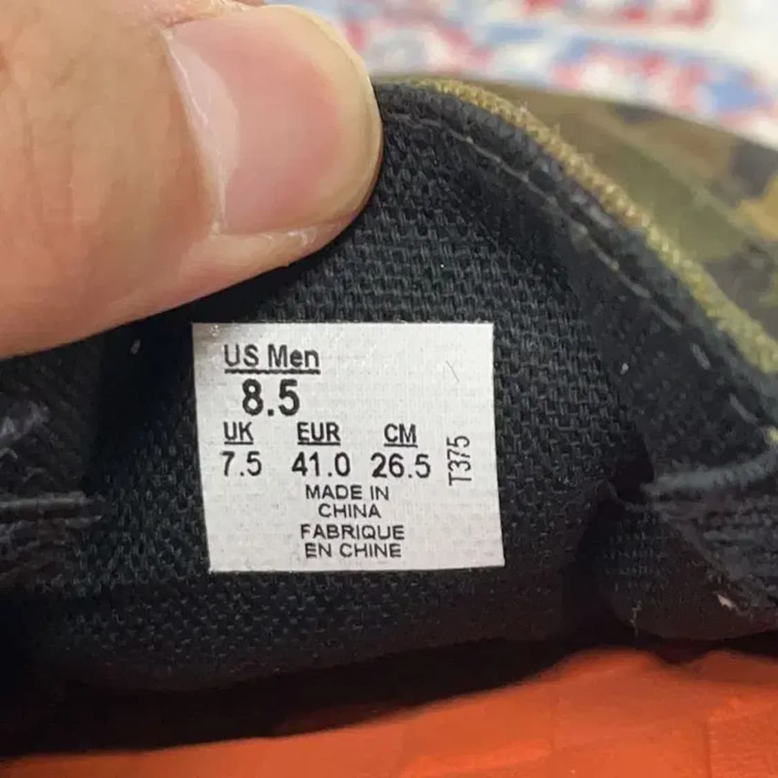 반스 밀리터리 카모 슬립온 265 E00280 상품이미지6