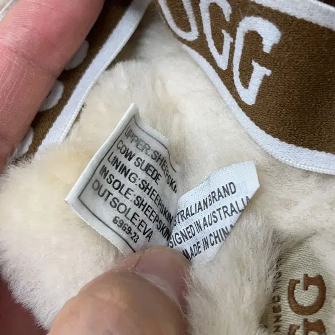 어그 UGG 스트랩 플랫폼 슬리퍼 245 E00281 상품이미지6