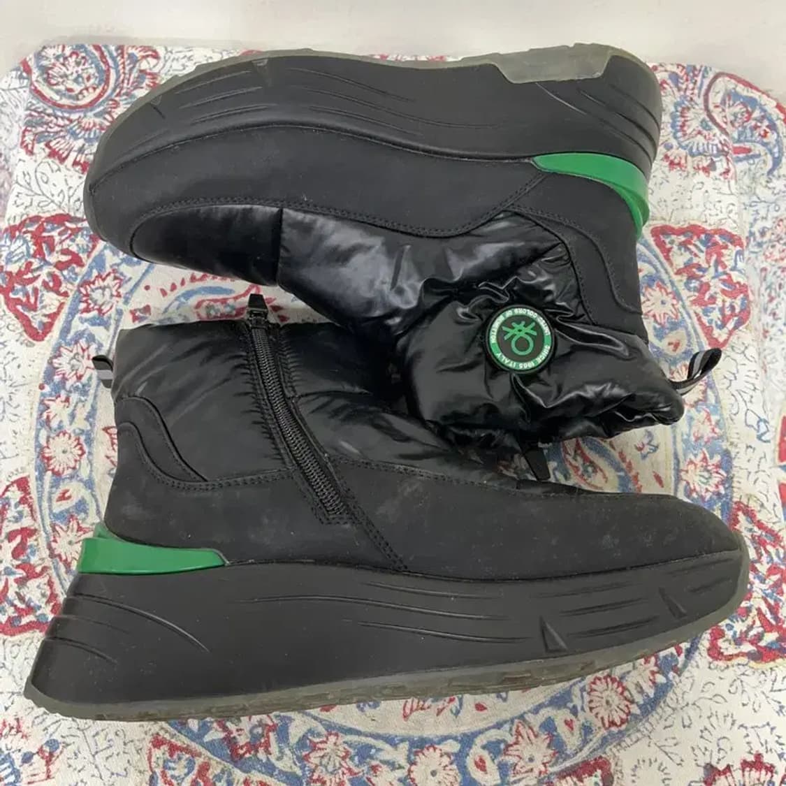 베네통 스노우 패딩 부츠 245 E00285 상품이미지3