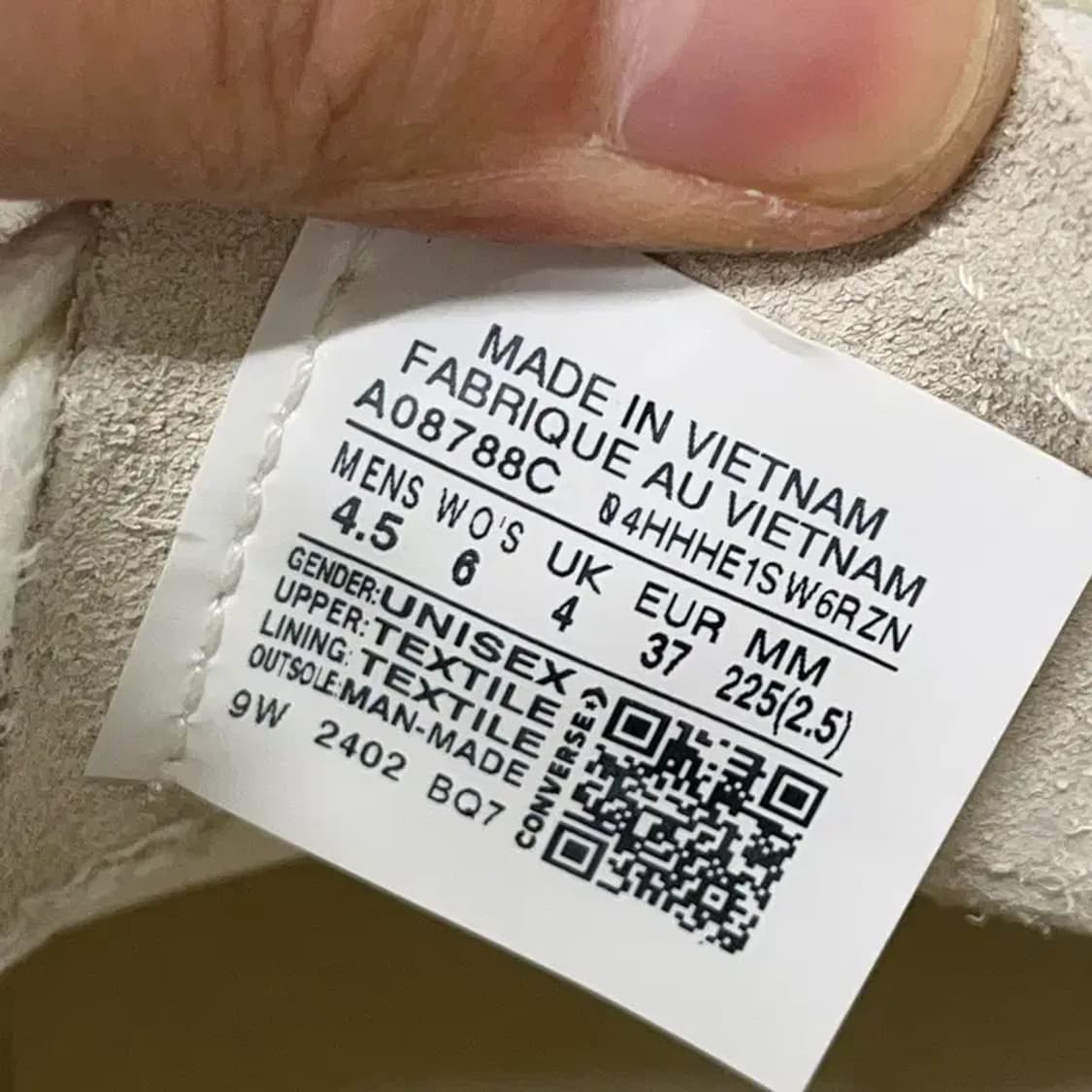 컨버스 척테일러 올스타 크루즈 에그렛 스니커즈 운동화 225 E00296 상품이미지5